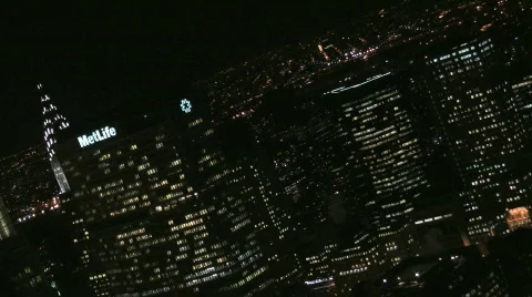 New York Skyline Stock Footage 697899