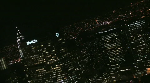 New York Skyline Stock Footage 697900