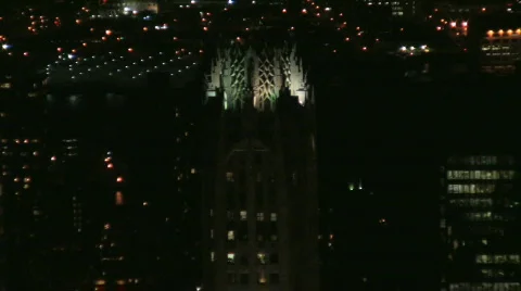 New York Skyline Stock Footage 697916