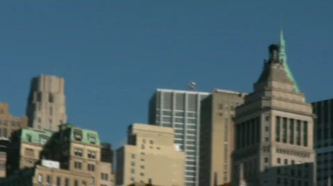 New York Skyline Video stock 697975