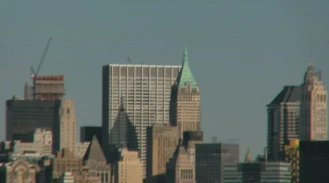 New York Skyline Stock Footage 698014
