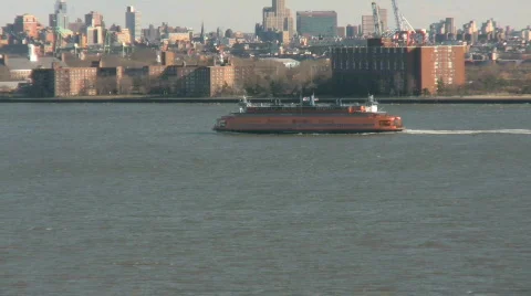 New York Skyline Stock Footage 698016