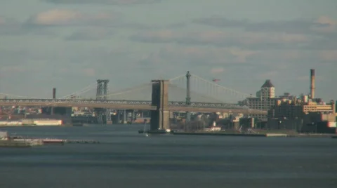 New York Skyline Stock Footage 698019