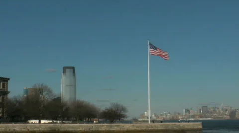 New York Skyline Stock Footage 698167