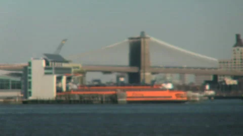 New York Skyline Stock Footage 698176