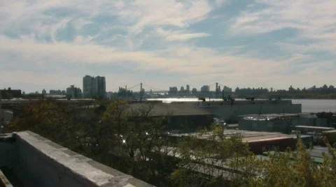 New York Skyline Stock Footage 698971