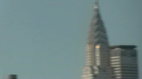 New York Skyline Stock Footage 698975