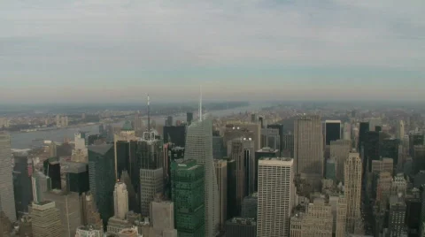 New York Skyline Stock Footage 699545