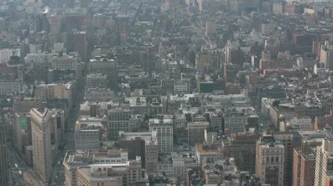 New York Skyline Stock Footage 699552