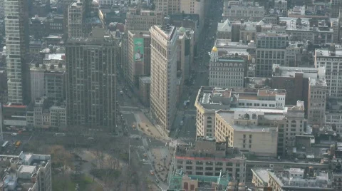 New York Skyline Stock Footage 699596
