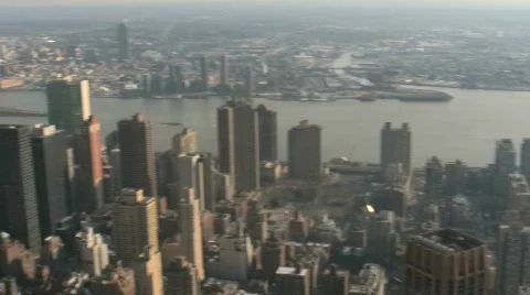 New York Skyline Stock Footage 699622