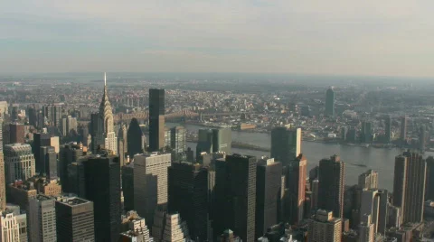 New York Skyline Stock Footage 699635