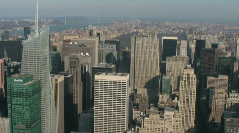 New York Skyline Stock Footage 699651