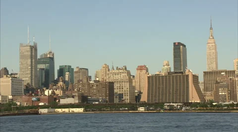 New York skyline 動画素材 997366