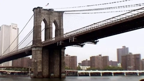 New York skyline.   Video stock 81576892