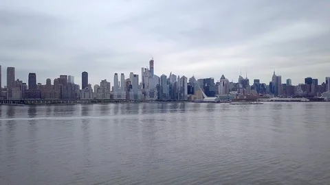 New York Skyline Video stock 101404813