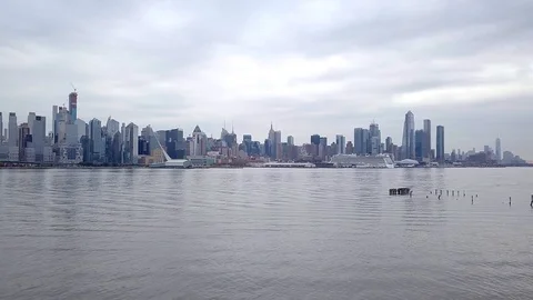 New York Skyline Stock Footage 101404814