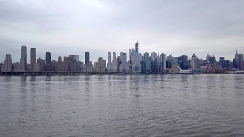 New York Skyline Video stock 101404859