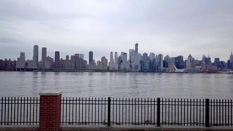 New York Skyline Video stock 101404863