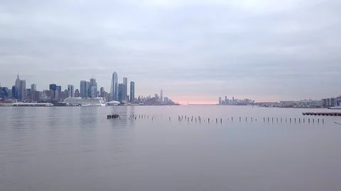 New York Skyline Stock Footage 101662574