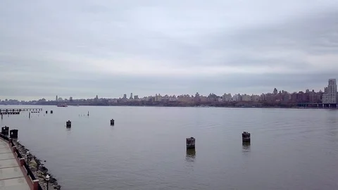 New York Skyline Video stock 101662616