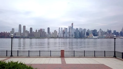 New York Skyline Stock Footage 101662778