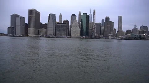 New York Skyline Stockbeeldmateriaal 153056513