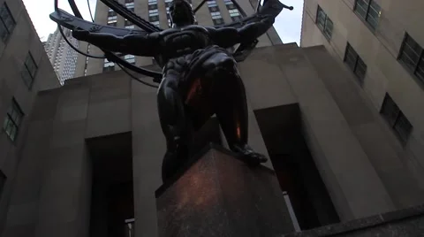 New york statue Stock Footage 66531762