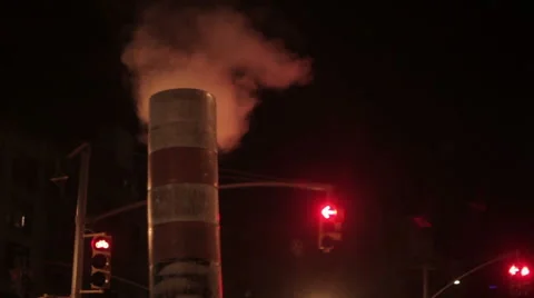 New York Steam Pipe Stock Footage 63308571