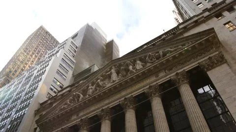 New York Stock Exchange. Stock Footage 46673592