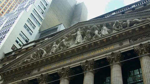 New York Stock Exchange. Stock Footage 46673594