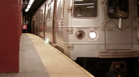 New York Subway Stock Footage 22665340