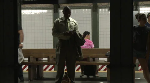 New York Subway Stock Footage 39612964