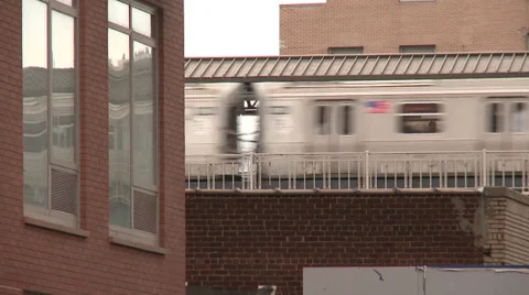 New York Subway Stock Footage 39613328