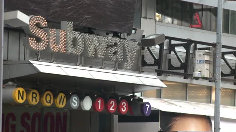 New York Subway Stock Footage 39613587