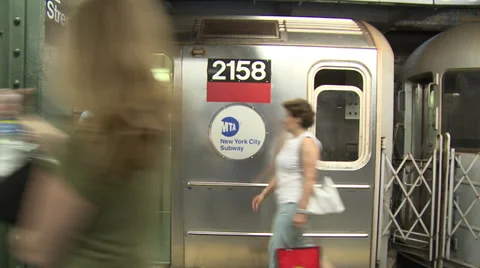 New York Subway Stock Footage 39614353