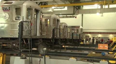 New York Subway Stock Footage 39614525