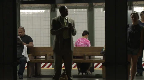 New York Subway Stock Footage 39614627