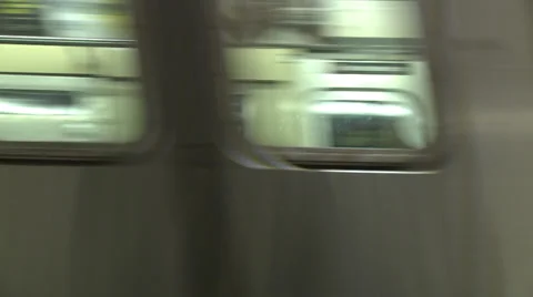 New York Subway Stock Footage 39614727