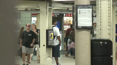 New York Subway Stock Footage 39615250