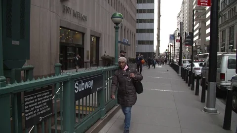 New York Subway Stock Footage 75051604