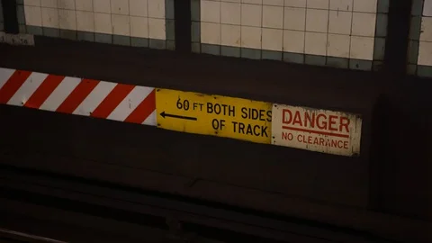 New York subway Stock Footage 112578419