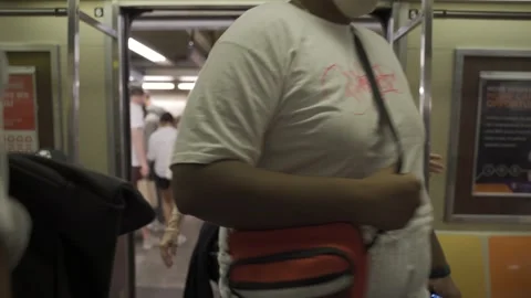 New York Subway View Stock Footage 163382095