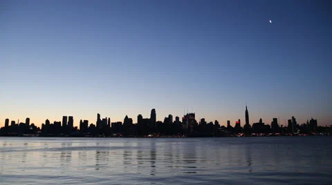 New York at Sunrise Stock Footage 38487042