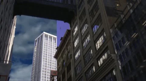 New York time lapse 스톡 동영상 19630649