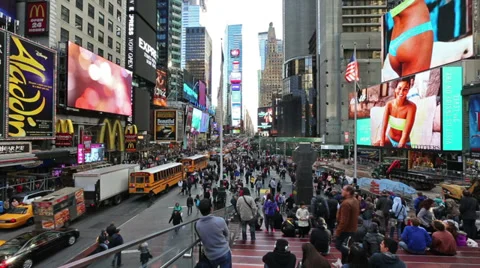 New York Time-Lapse Stock Footage 37622031