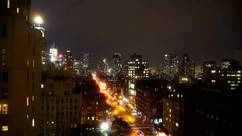 New York Time Lapse Stock Footage 171081055