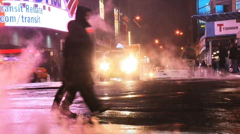 New York Traffic 動画素材 328010
