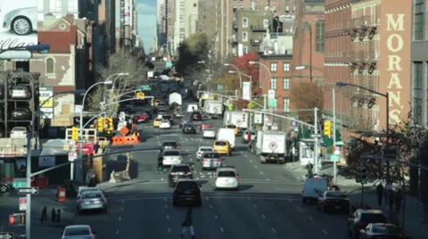 New York traffic Stock Footage 38546792