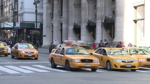 New York traffic Видео 77168273